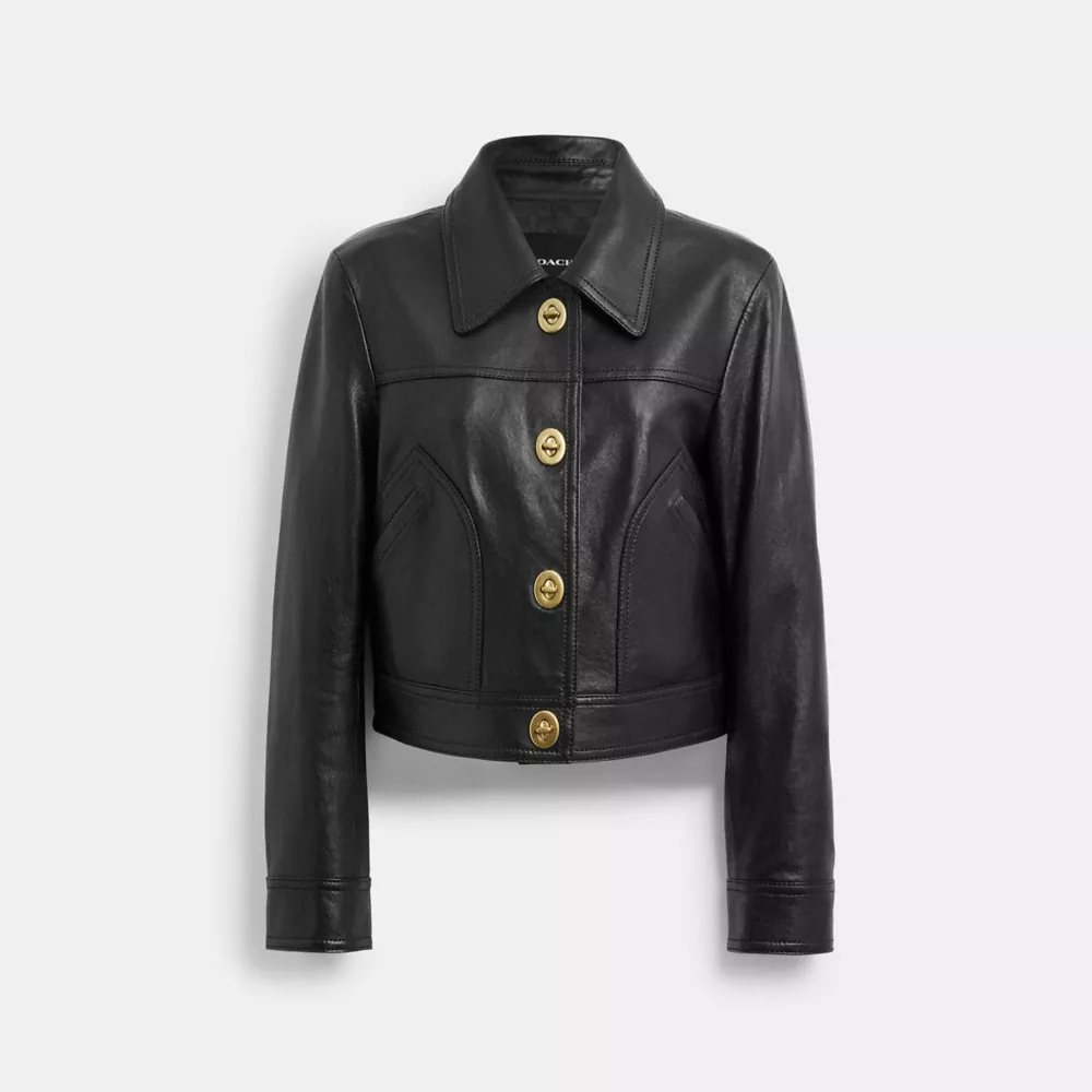 シュランケン レザー ジャケット