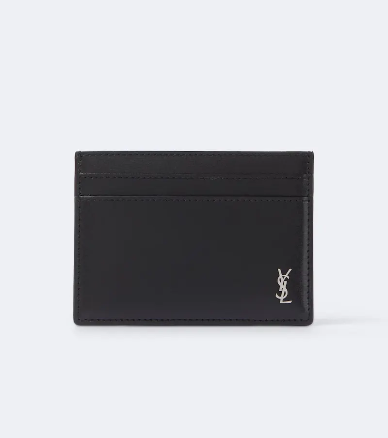 Saint Laurent Saint Laurent Cassandre leather card holder