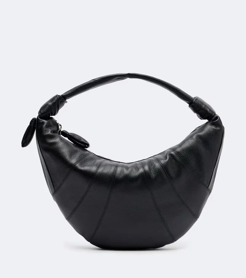 Lemaire Lemaire Fortune Croissant Medium leather shoulder bag
