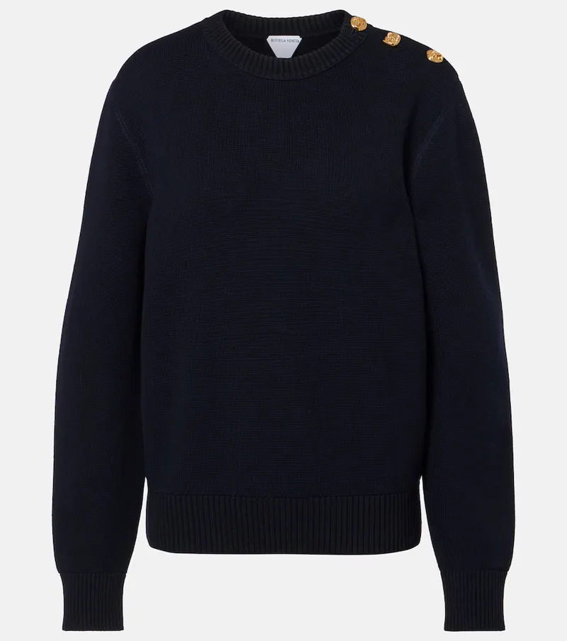 BOTTEGA VENETA Bottega Veneta Knot wool and cotton-blend sweater