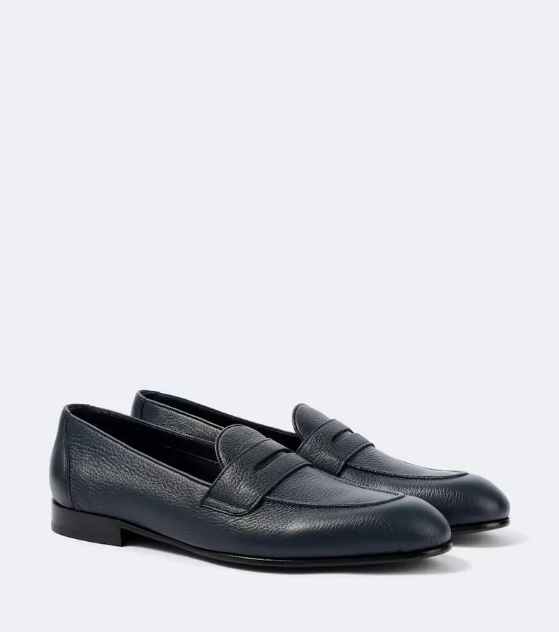 Brioni Brioni Leather penny loafers