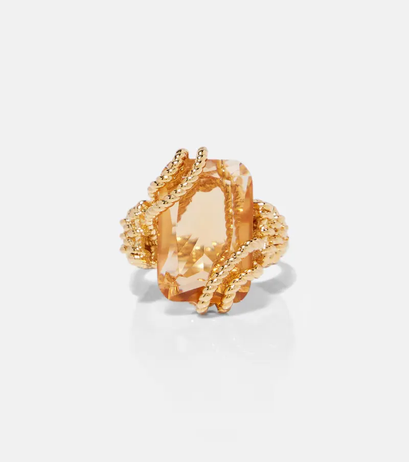 Zimmermann Zimmermann Bloom embellished ring