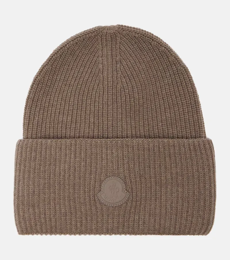 MONCLER Moncler Wool and cashmere beanie