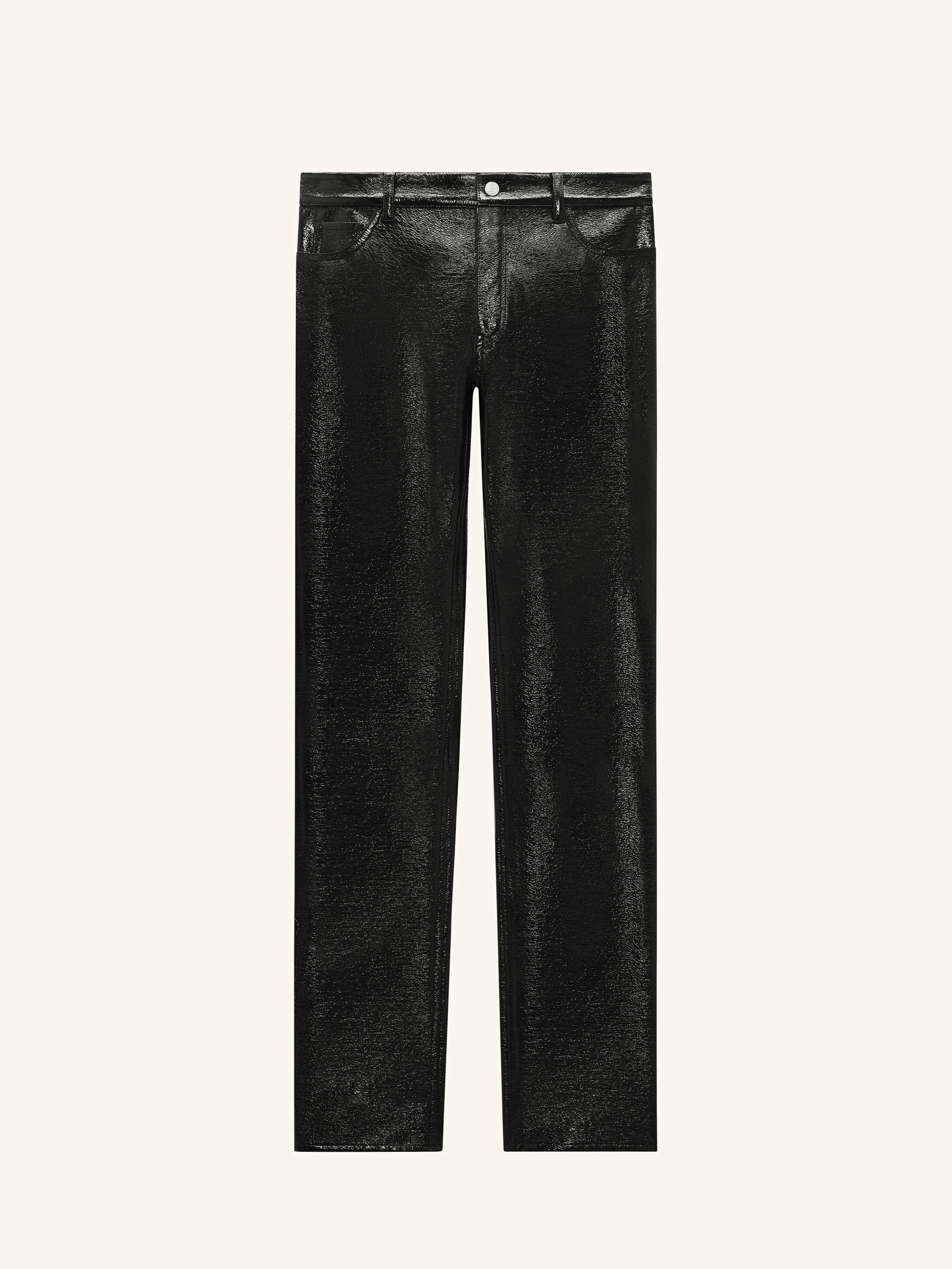 5-POCKET VINYL PANTS