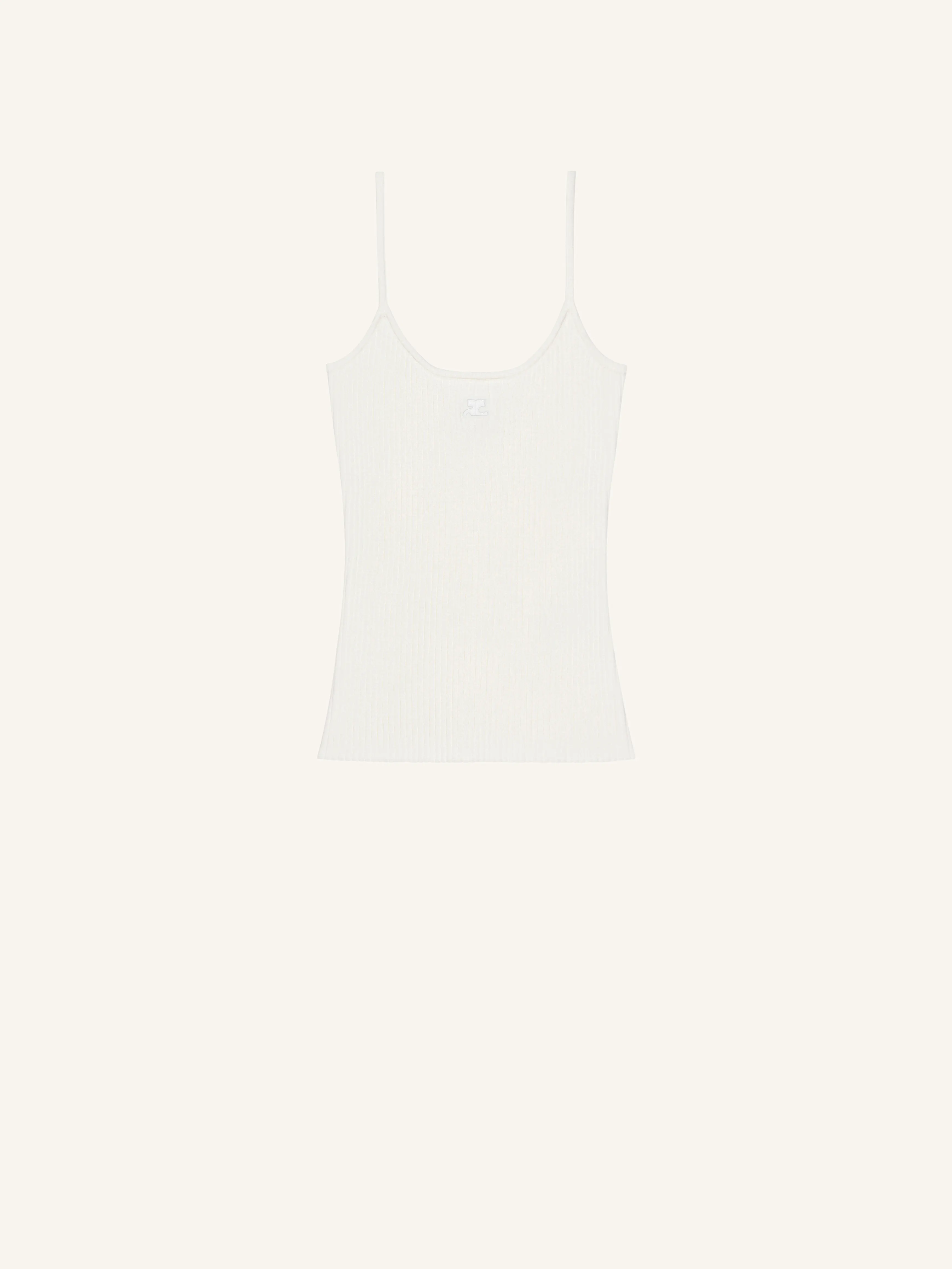 RIB KNIT TANK TOP