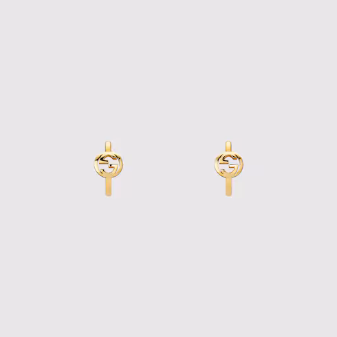 〔グッチ 〕18K フープピアス