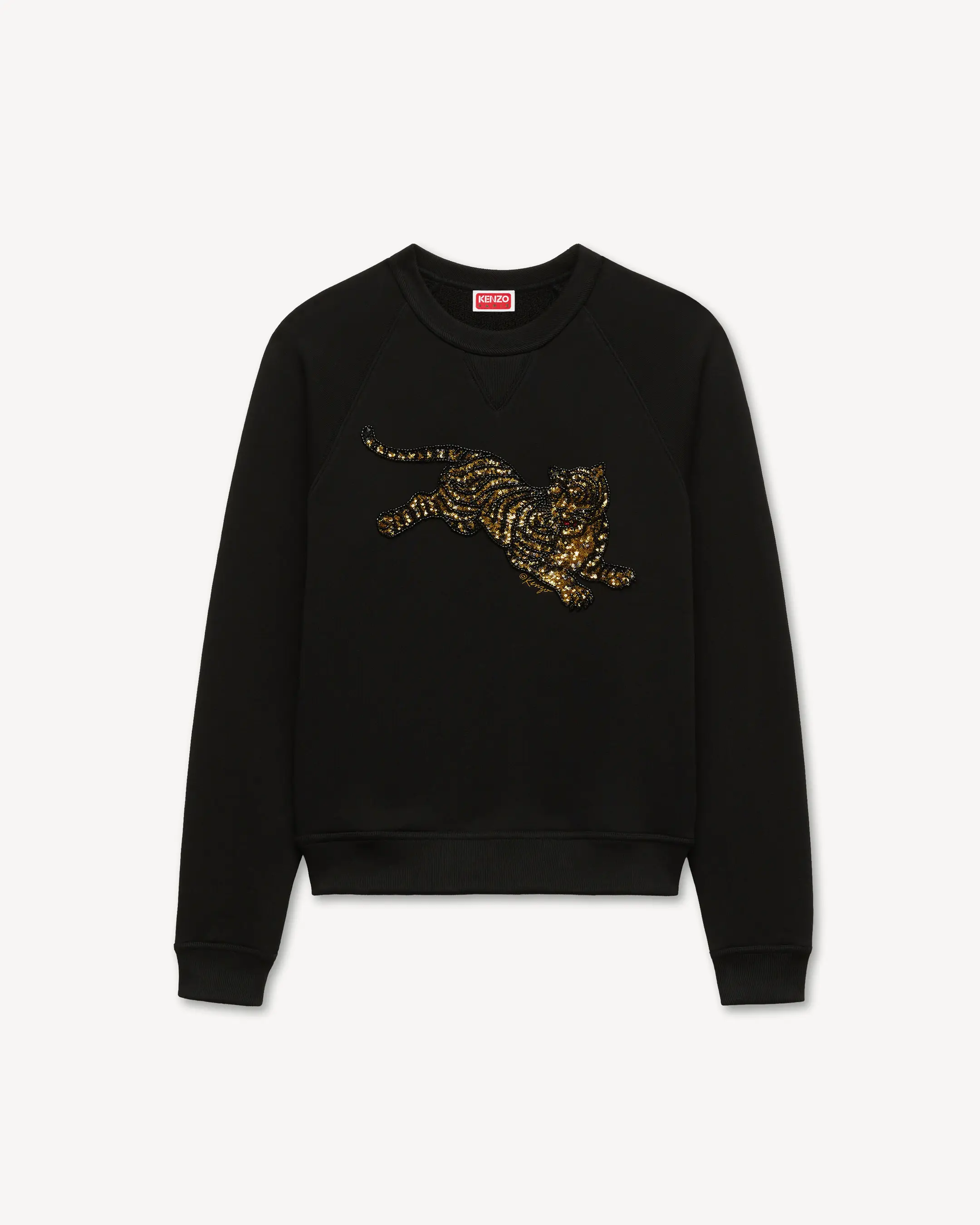 'KENZO Jumping エンブロイダリー スウェット イン コットン