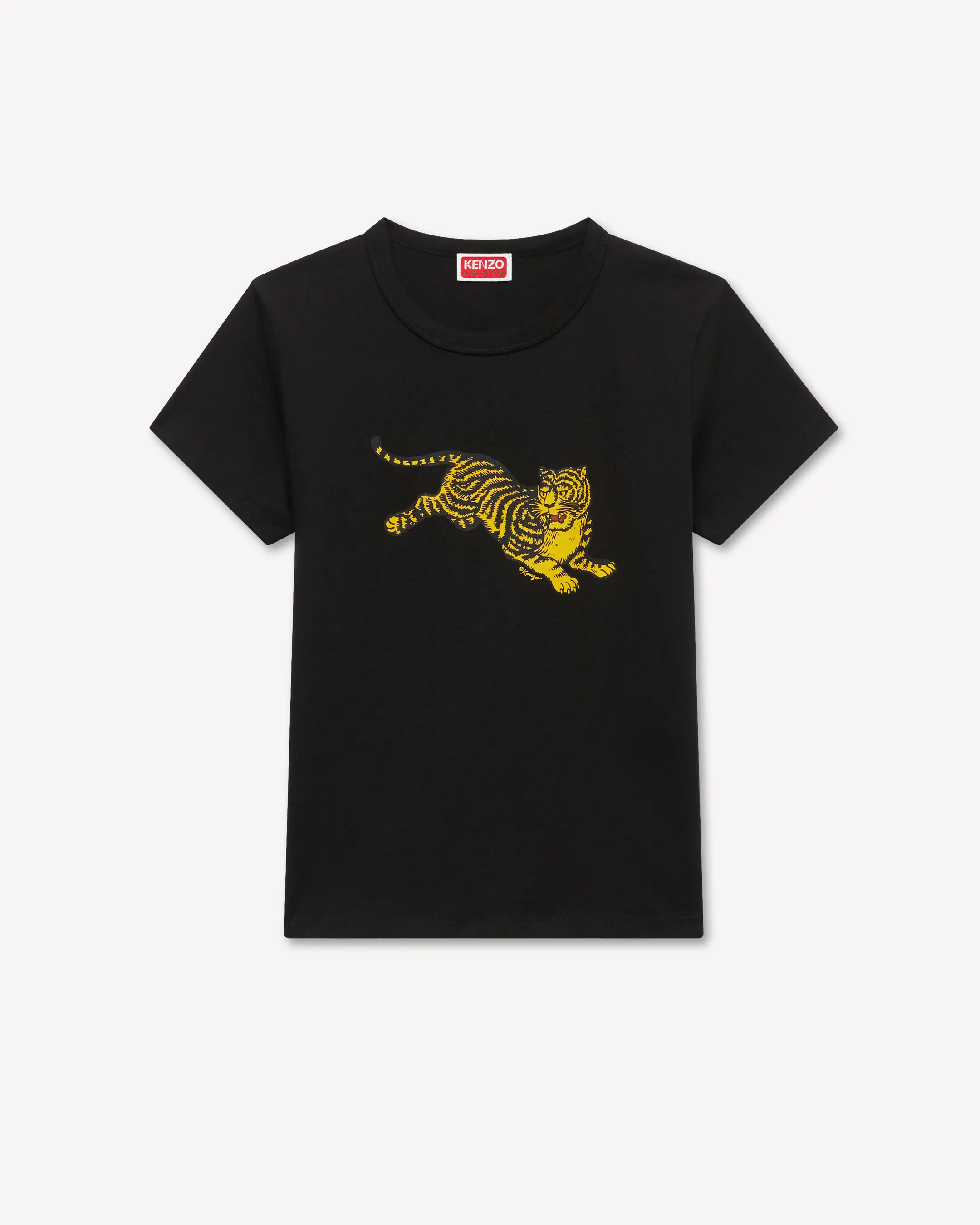 'KENZO Jumping スモール フィット Tシャツ イン コットン