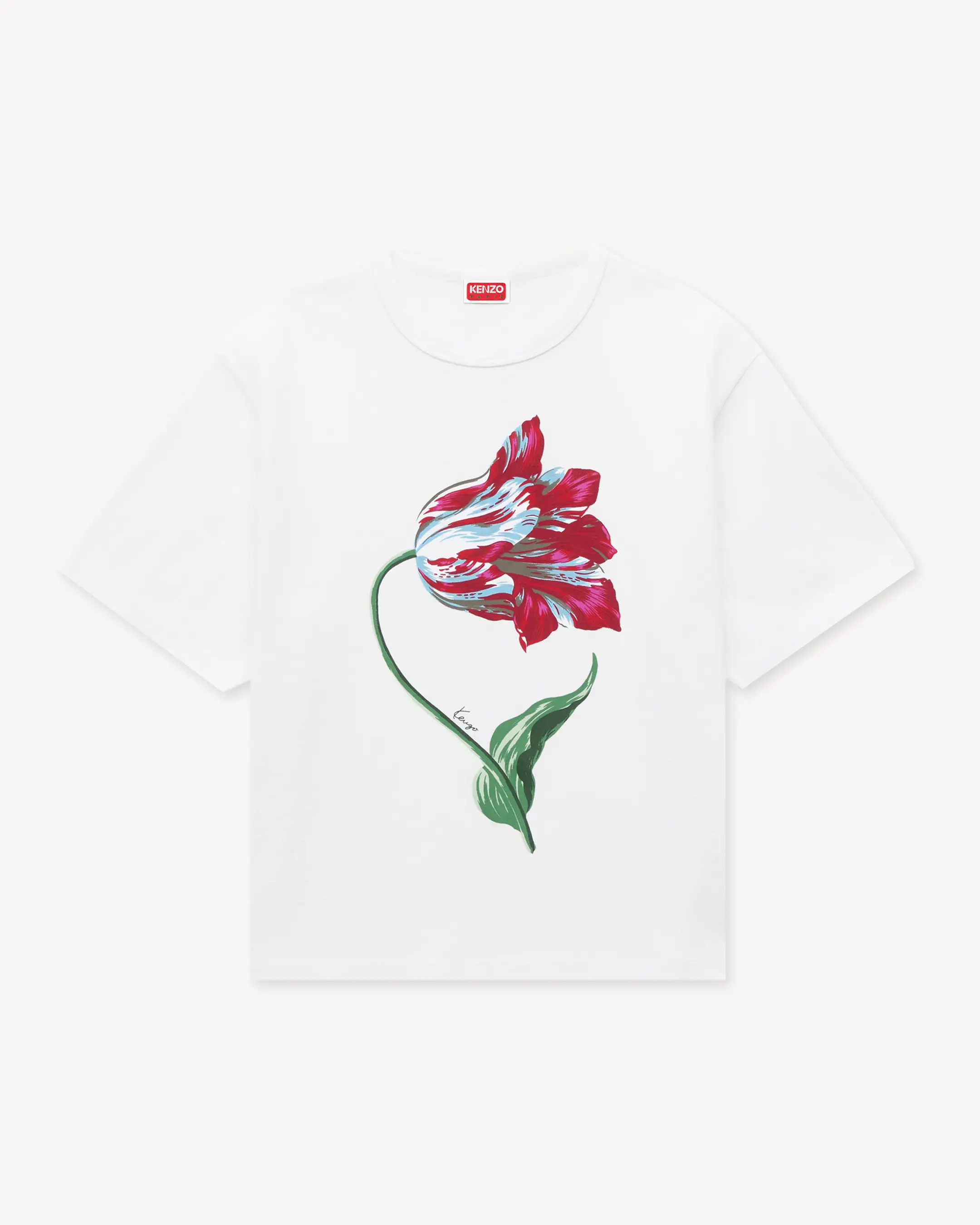 'KENZO ルーズ Tシャツ イン コットン