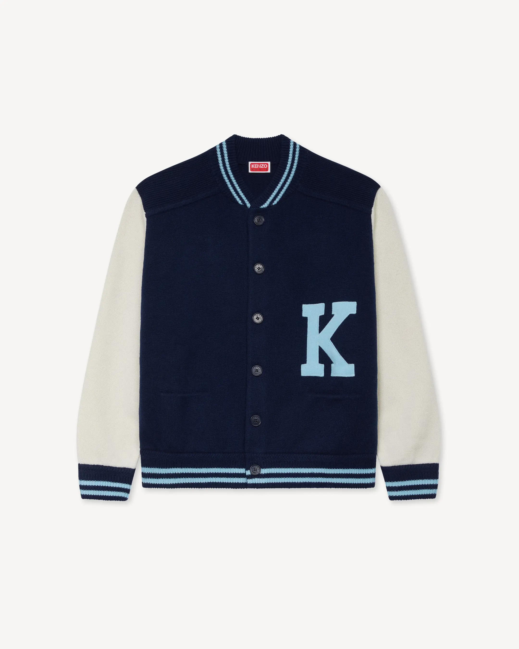 'KENZO カーディガン イン ウール