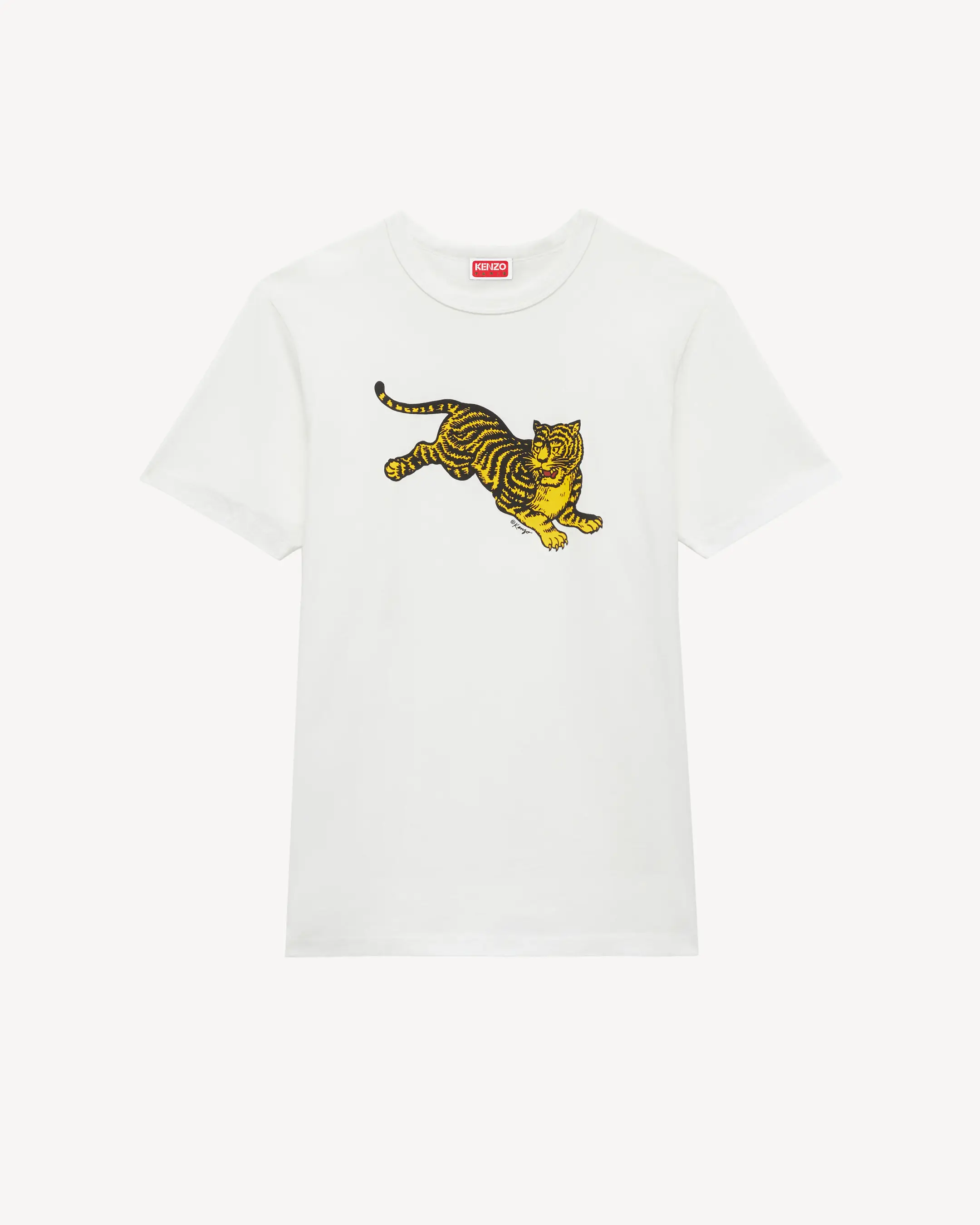 'KENZO Jumping スリム Tシャツ イン コットン