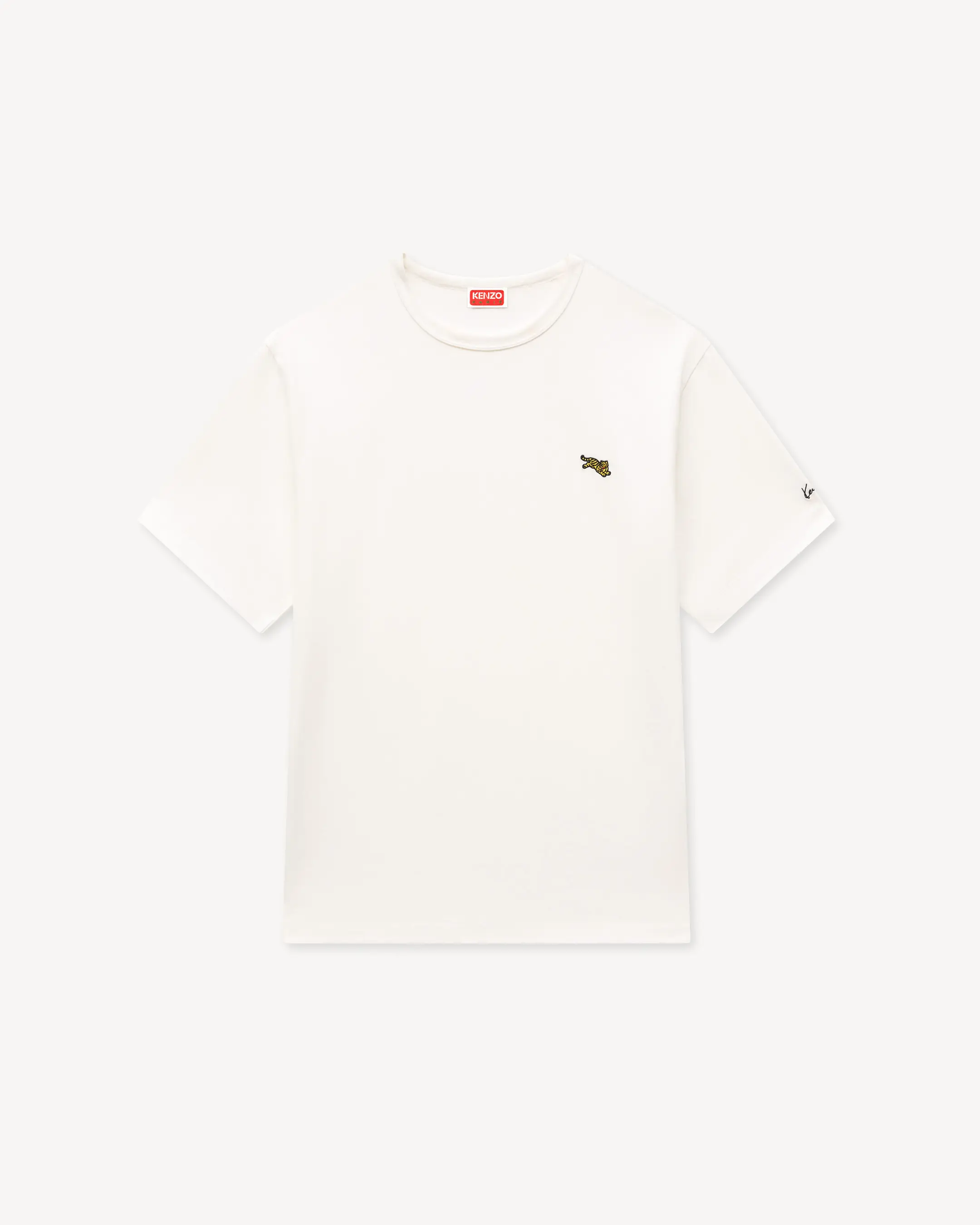 'KENZO Jumping エンブロイダリー Tシャツ イン コットン