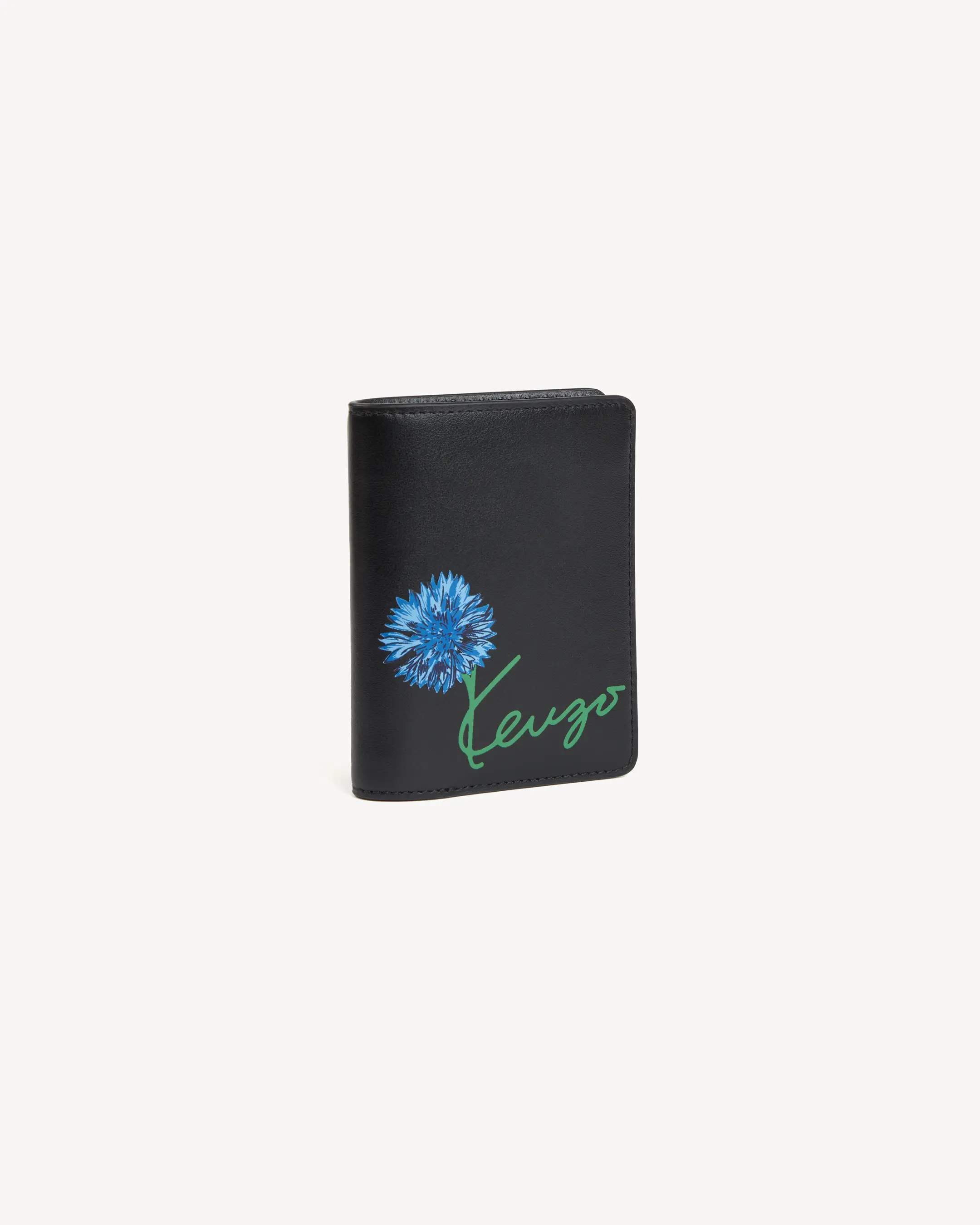 'KENZO フォールド ウォレット イン レザー
