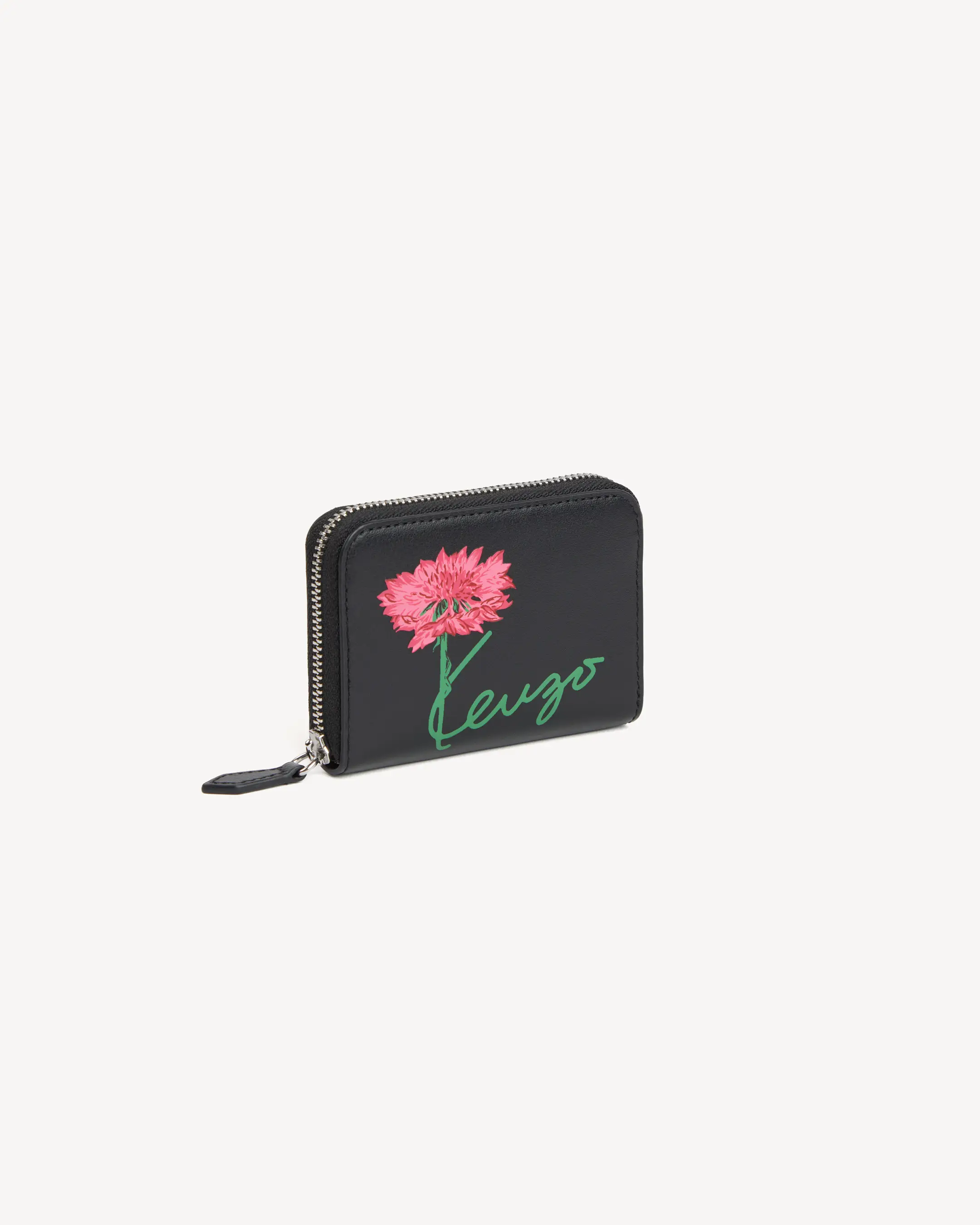 'KENZO ジップ ウォレット イン レザー