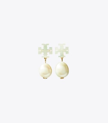 マザーオブパール ドロップピアス