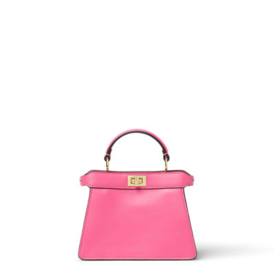 パチュニアピンク レザー バッグ
