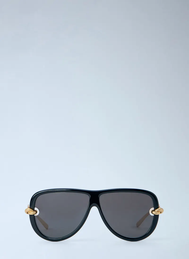 BOTTEGA VENETA Bottega Veneta Aviator Knot Sunglasses