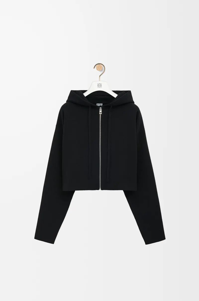 LOEWE アナグラム ジップアップ フーディー(ウール)