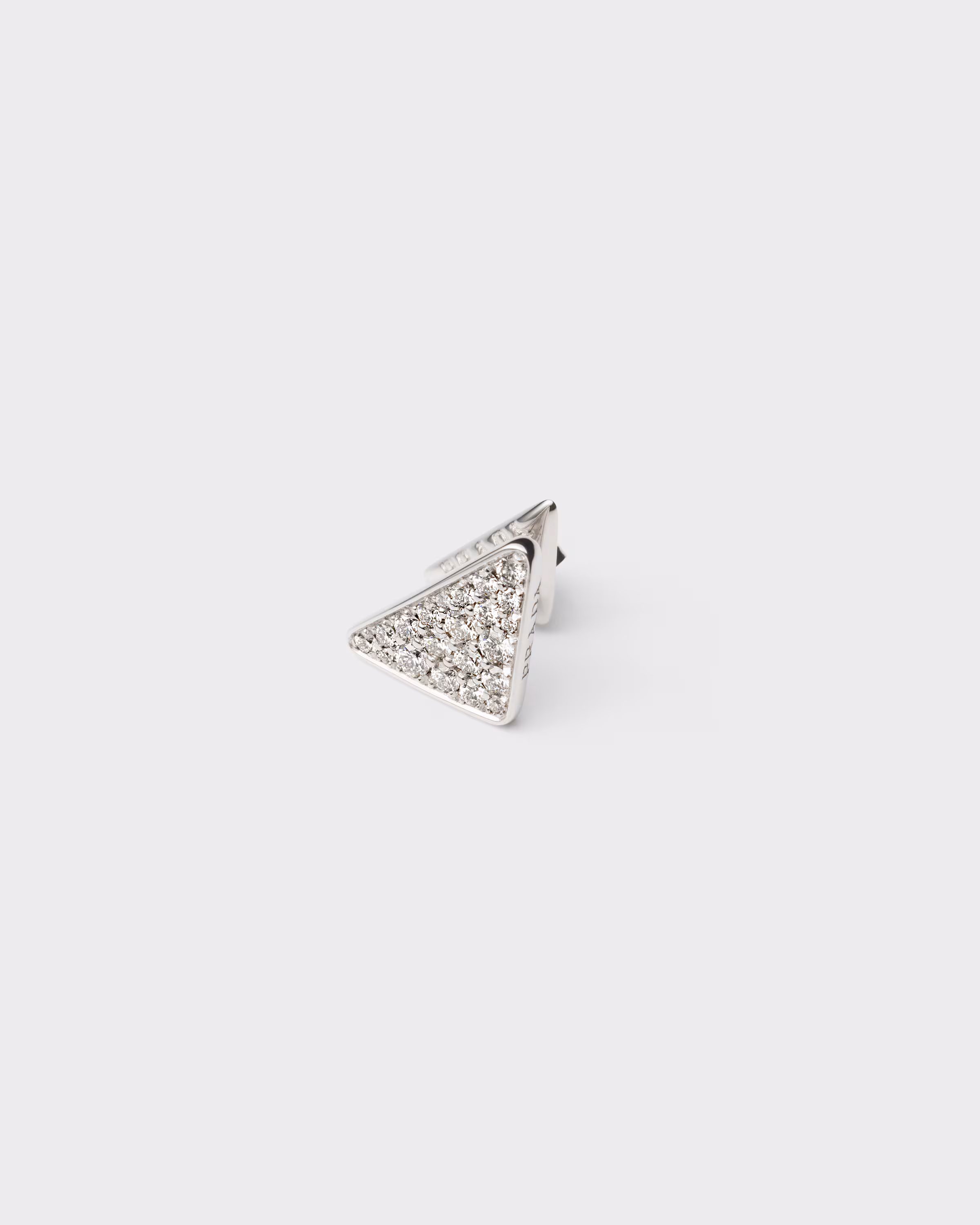 ホワイトゴールドxダイヤモンド シングルピアス