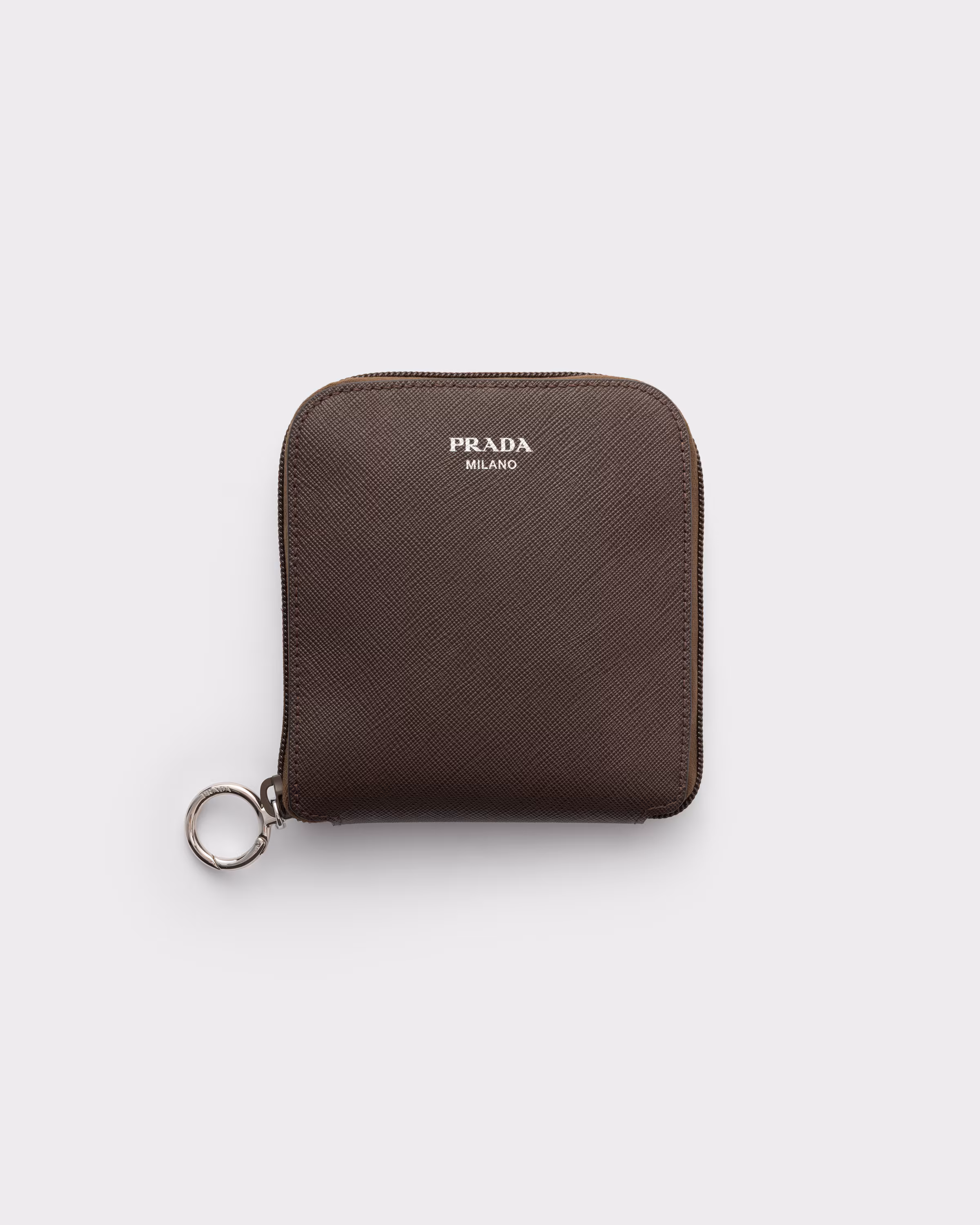 サフィアーノレザー ペンダント付 Re-Nylon トートバッグ
