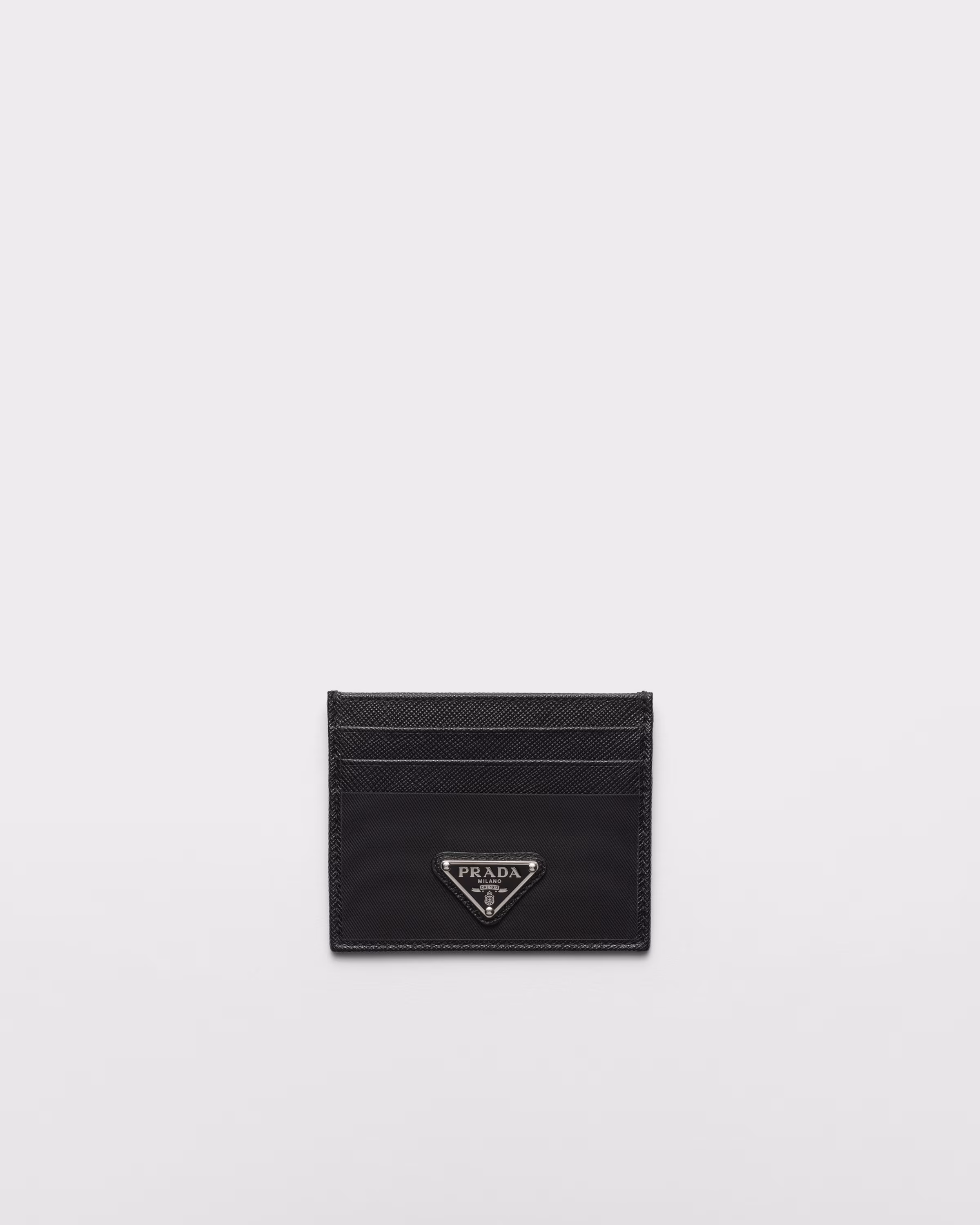 Re-Nylon xサフィアーノレザー カードケース