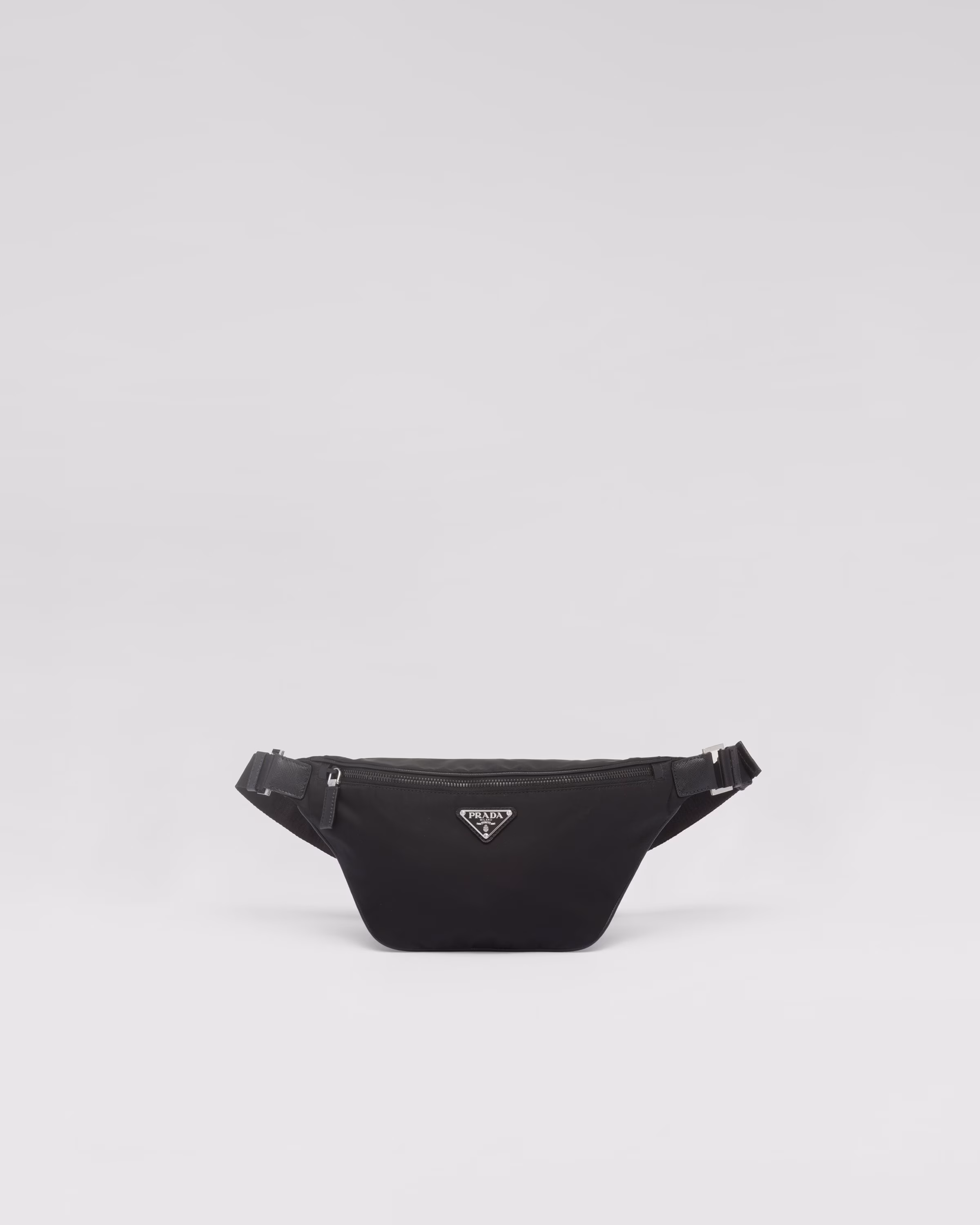 Re-Nylon xサフィアーノレザー ベルトバッグ