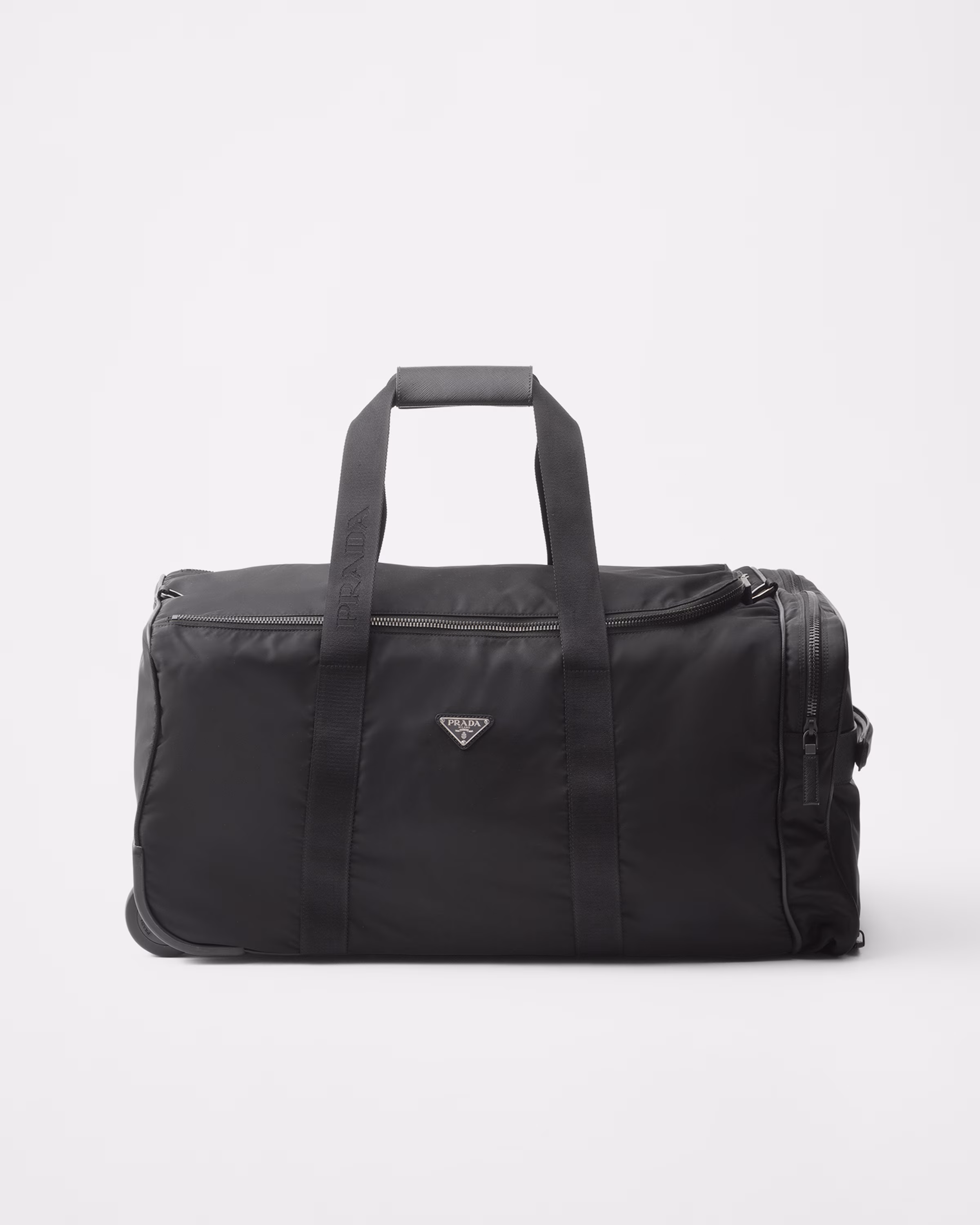 Re-Nylon xサフィアーノレザー トロリー