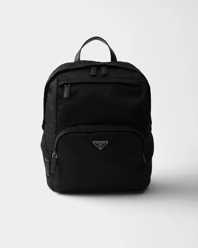 Prada Re-Nylon xサフィアーノレザー バックパック